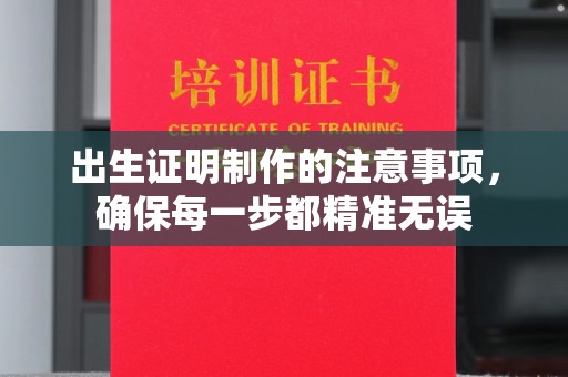 白朗出生证明制作的注意事项，确保每一步都精准无误