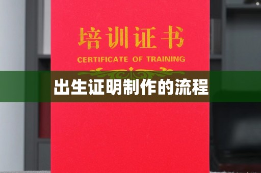 白朗出生证明制作的流程