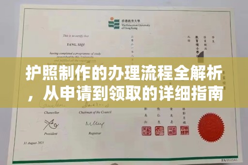 白朗护照制作的办理流程全解析，从申请到领取的详细指南
