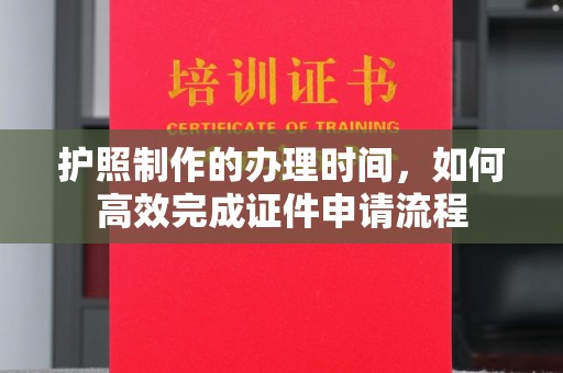白朗护照制作的办理时间，如何高效完成证件申请流程