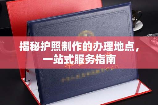 白朗揭秘护照制作的办理地点，一站式服务指南