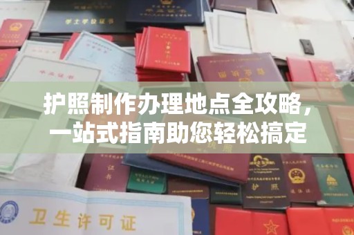 白朗护照制作办理地点全攻略，一站式指南助您轻松搞定